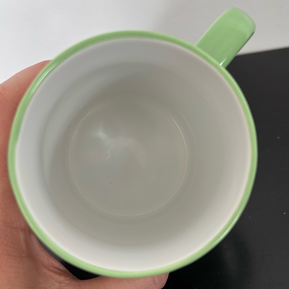 2020 Caribou Coffee Mug 14 oz Gather  Around The Campfire Mocha Green Speckled - Picture 5 of 8